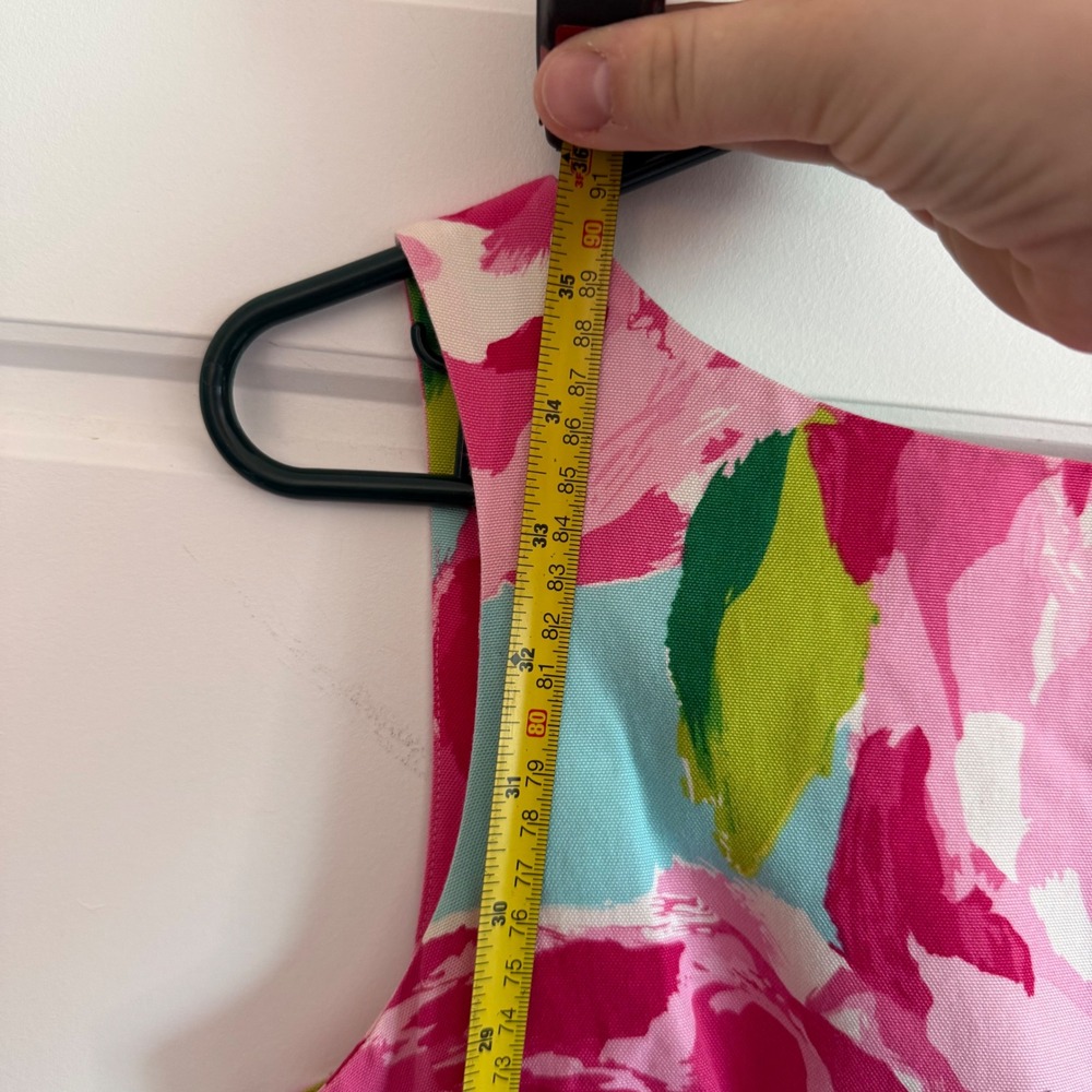 Lilly Pulitzer Womens Hotty Pink First Impression Collins Dress Size 0 Silk Rose - Picture 13 of 13
